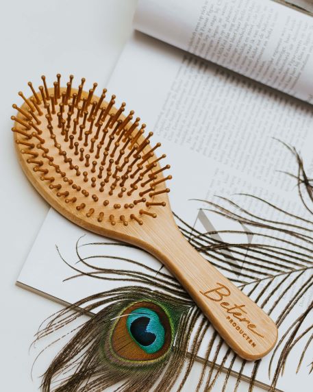 Auckland vijver aan de andere kant, Bamboe haarborstel - Betere producten